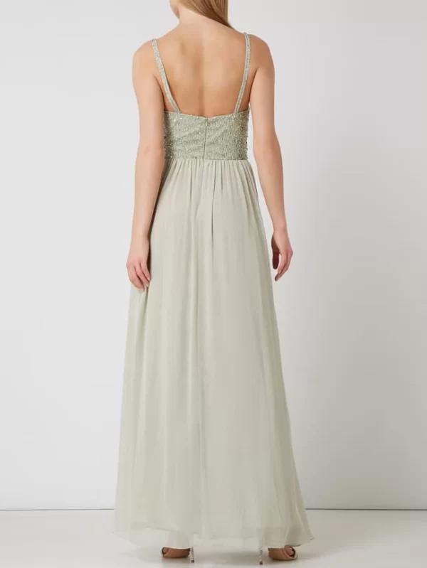 Mascara Abendkleid Mit Ziersteinen – Mint 6
