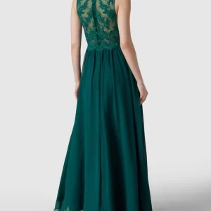 Laona Abendkleid Mit Ziersteinen Und Floralen Stickereien – Grün 15