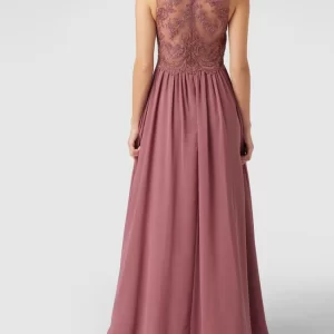 Laona Abendkleid Mit Ziersteinen Und Floralen Stickereien – Altrosa 15