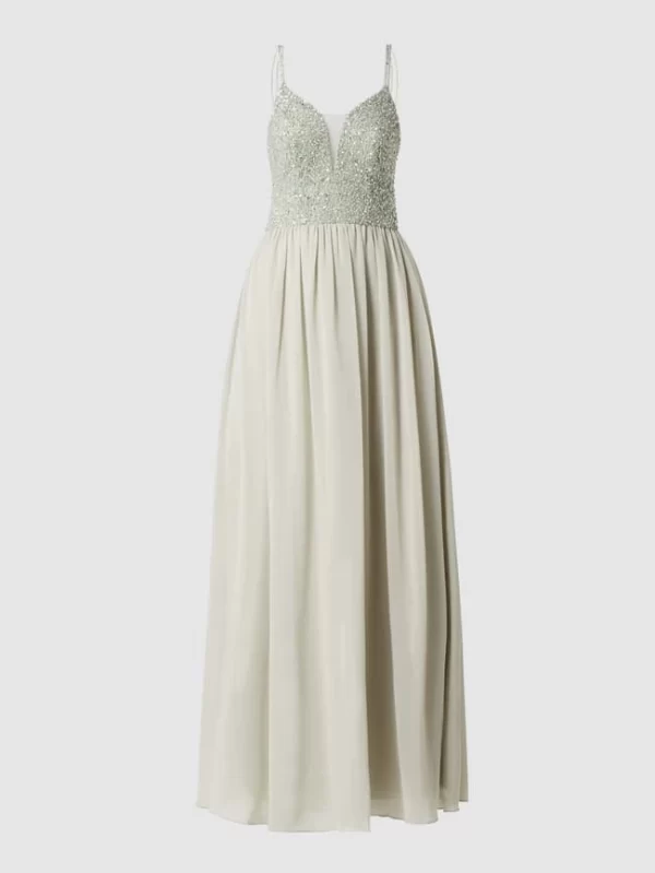 Mascara Abendkleid Mit Ziersteinen – Mint 3