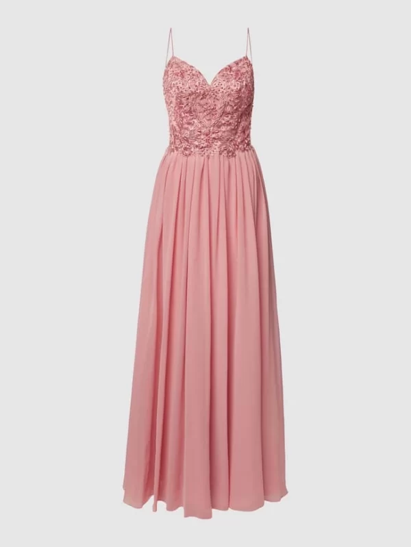 Laona Abendkleid Mit Zierperlen – Rosé 3