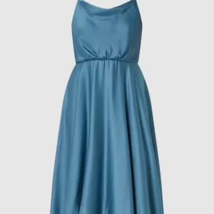 Jake*s Cocktail Cocktailkleid Aus Satin – Smaragdgrün Meliert 8